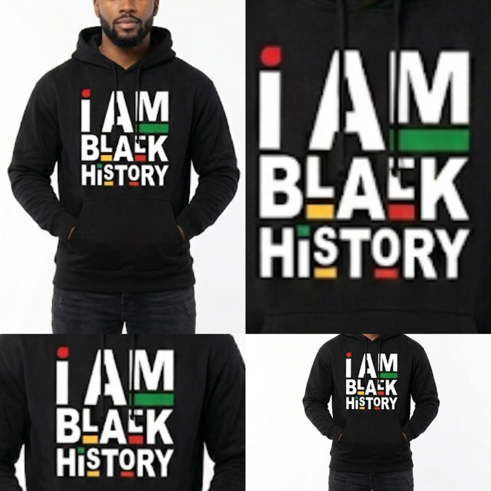 Black History Graphic Hoodie